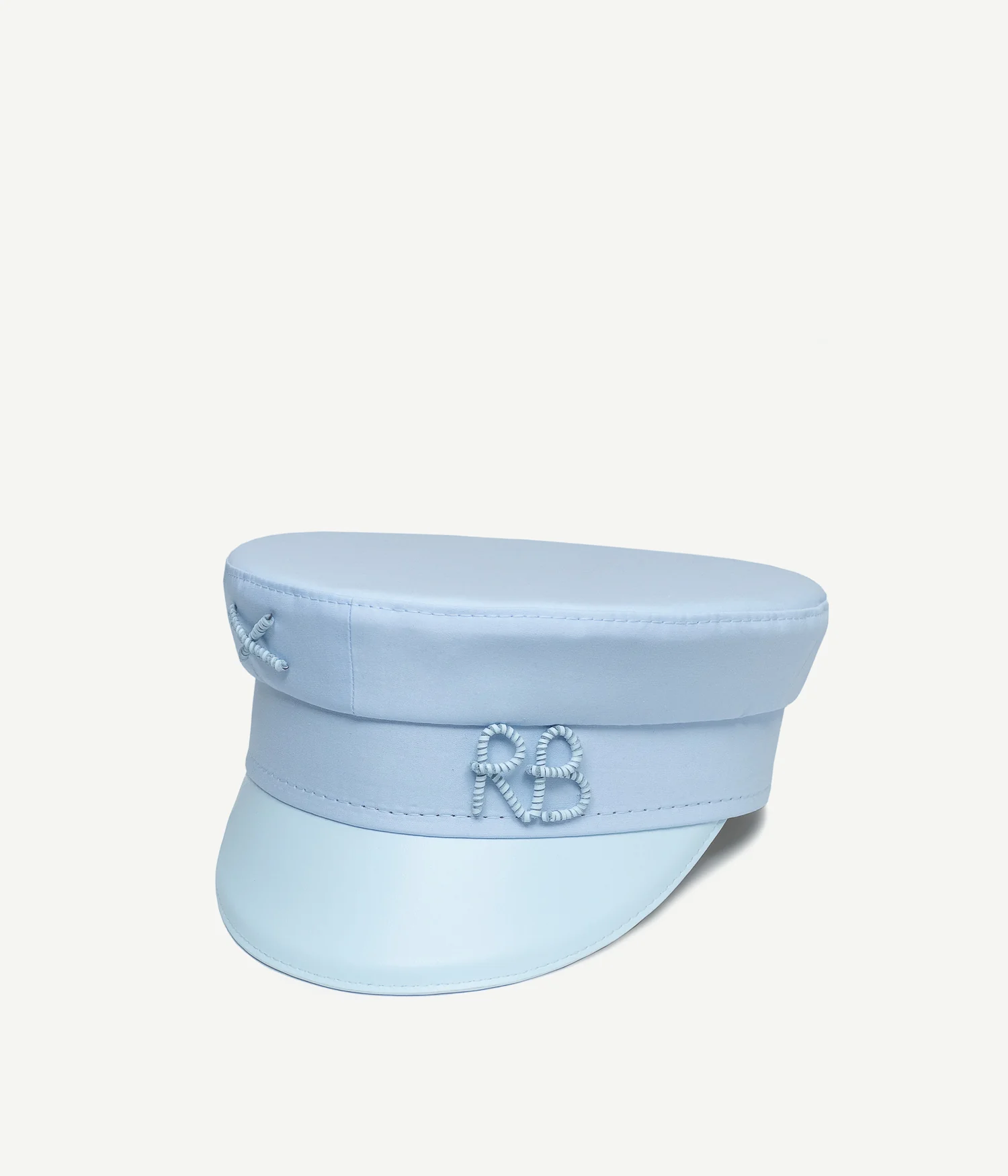 BAKER BOY CAP IN BLUE COTTON